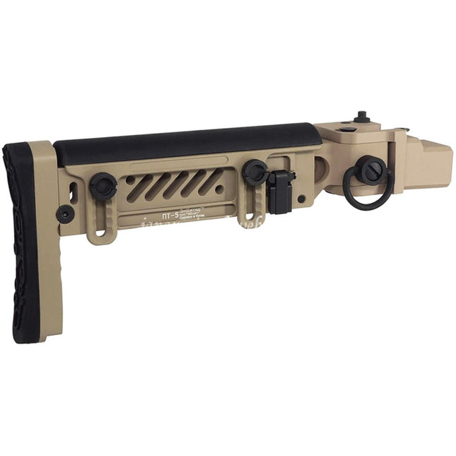 5KU PT-5 サイドフォールディングライフルストック    GHK AKM V3シリーズGBBライフルエアソフトガンに適合