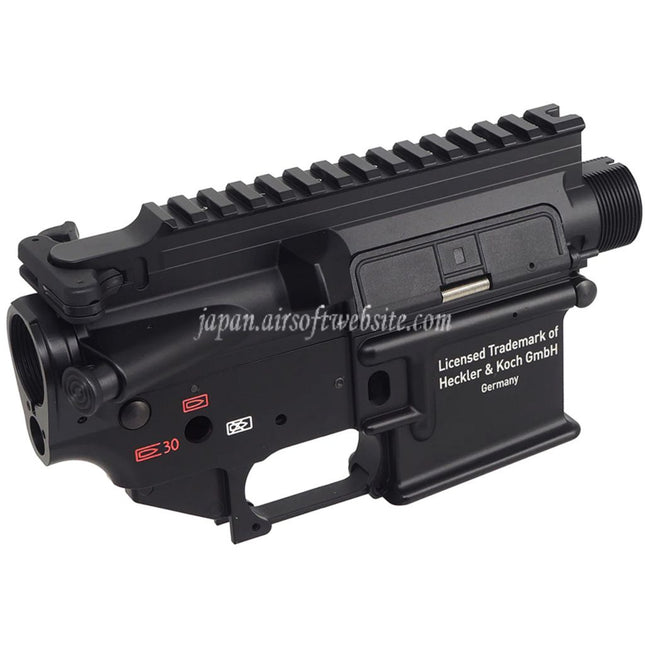 CYMA CGS HK416D金属ボディ 上部下部レシーバー    CYMA CGS HK416 東京マルイ M4 シリーズ MWS GBB ライフルに最適    ブラック