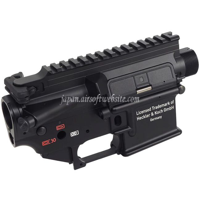 CYMA CGS HK416C金属ボディ 上部下部レシーバー    CYMA CGS HK416 東京マルイ M4 シリーズ MWS GBB ライフルに最適    ブラック