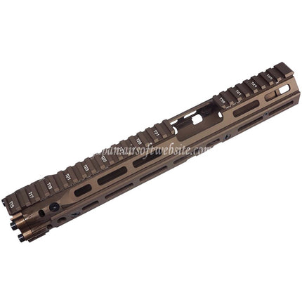 CYMA Daniel Defense CNCアルミニウム 13インチ フリーフローM-LOK RIS III FSP ハンドガードレールシステム      M4 M16シリーズの電動ガンに適しています