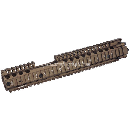 CYMA Daniel Defense CNCアルミニウム 12.5インチ フリーフローRIS II FSP レール ハンドガードレールシステム     M4 M16シリーズの電動ガンに適しています