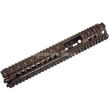 CYMA Daniel Defense CNCアルミニウム 12.5インチ フリーフローRIS II FSP レール ハンドガードレールシステム     M4 M16シリーズの電動ガンに適しています
