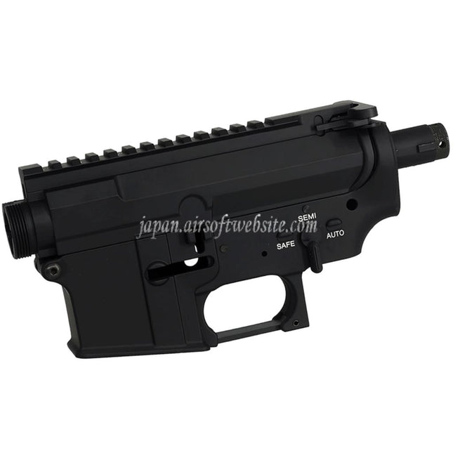 E&C MURスタイル QDクイックデタッチシステム 金属ボディ 上部下部レシーバー     E&C 東京マルイ M4 M16シリーズ電動ガンに適合    ブラック
