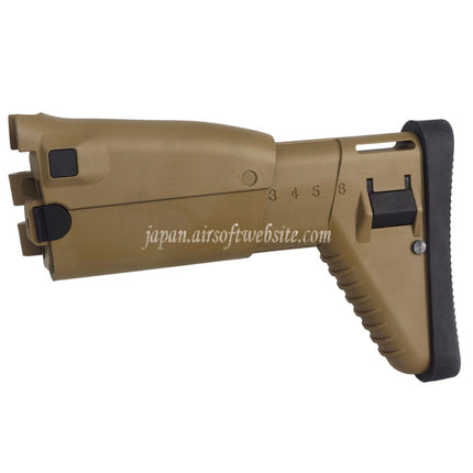 CYMA 6ポジション伸縮式ストック    CYMA CYBERGUN SCAR-Lシリーズ電動ガンに適合