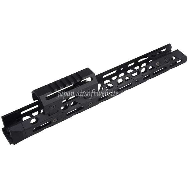 5KU KPYK CRC 1U040スタイル 363mm M-LOK ハンドガードレールシステム      GHK LCT AKシリーズ電動ガンAEG GBBライフルに適しています