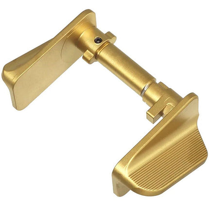 5KU CNCステンレススチール製サムセーフティ-アンビタイプ-F   KJ Works ASG CZ Shadow2シリーズGBBピストルエアソフトガンに適合