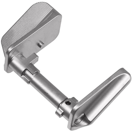 5KU CNCステンレススチール製サムセーフティ-アンビタイプ-F   KJ Works ASG CZ Shadow2シリーズGBBピストルエアソフトガンに適合