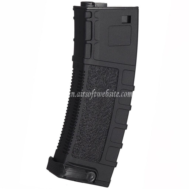 CYMA 400発 プルタブポリマーHi-Capマガジン    M4 M16シリーズAEGライフルエアソフトガンに適合    ブラック