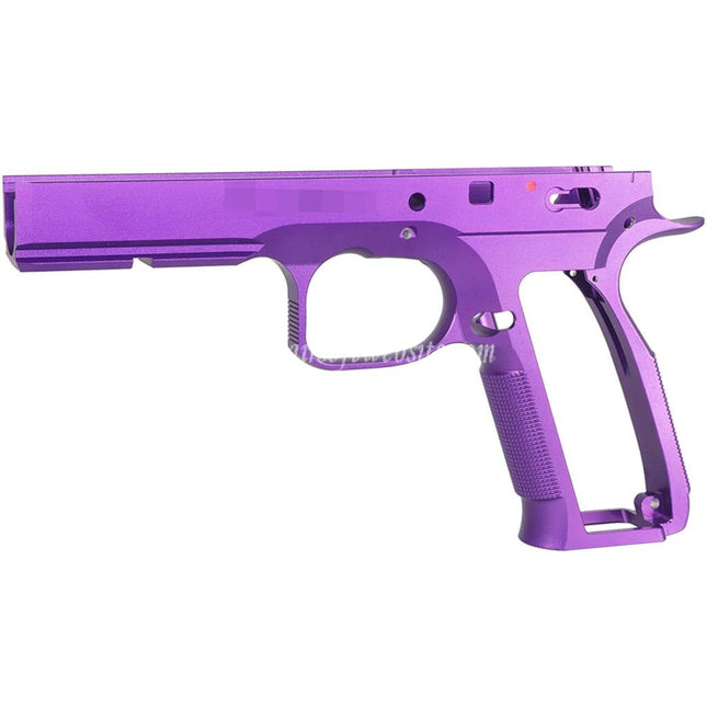 5KU CNC アルミニウム 20mmアンダーレールフレーム    KJ Works ASG CZ Shadow2シリーズGBBピストルエアソフトガンに適合