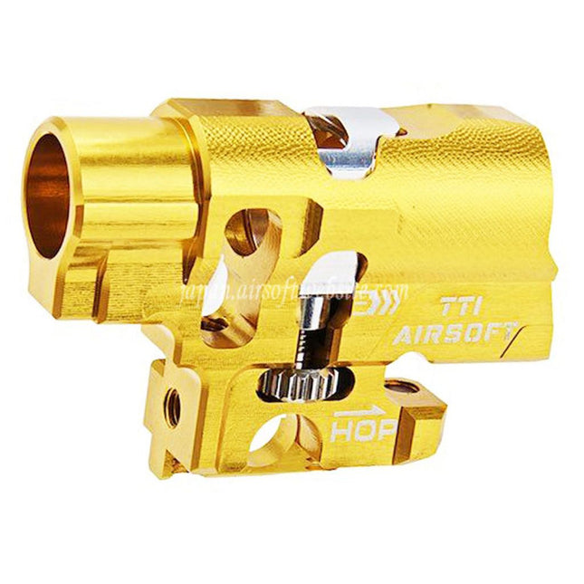 TTI Airsoft CNCアルミ製 インフィニティ ワンピースTDCホップアップチャンバー 東京マルイ HI-CAPAシリーズ GBBピストル対応 エアソフト