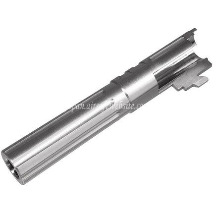 5KU 4.3インチ ステンレス鋼 ストレートフルートピストルのアウターバレル +11mm CW 時計回りネジ Hi-Capa 4.3シリーズGBBピストルに適合