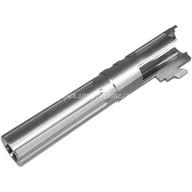 5KU 4.3インチ ステンレス鋼 ストレートフルートピストルのアウターバレル +11mm CW 時計回りネジ Hi-Capa 4.3シリーズGBBピストルに適合